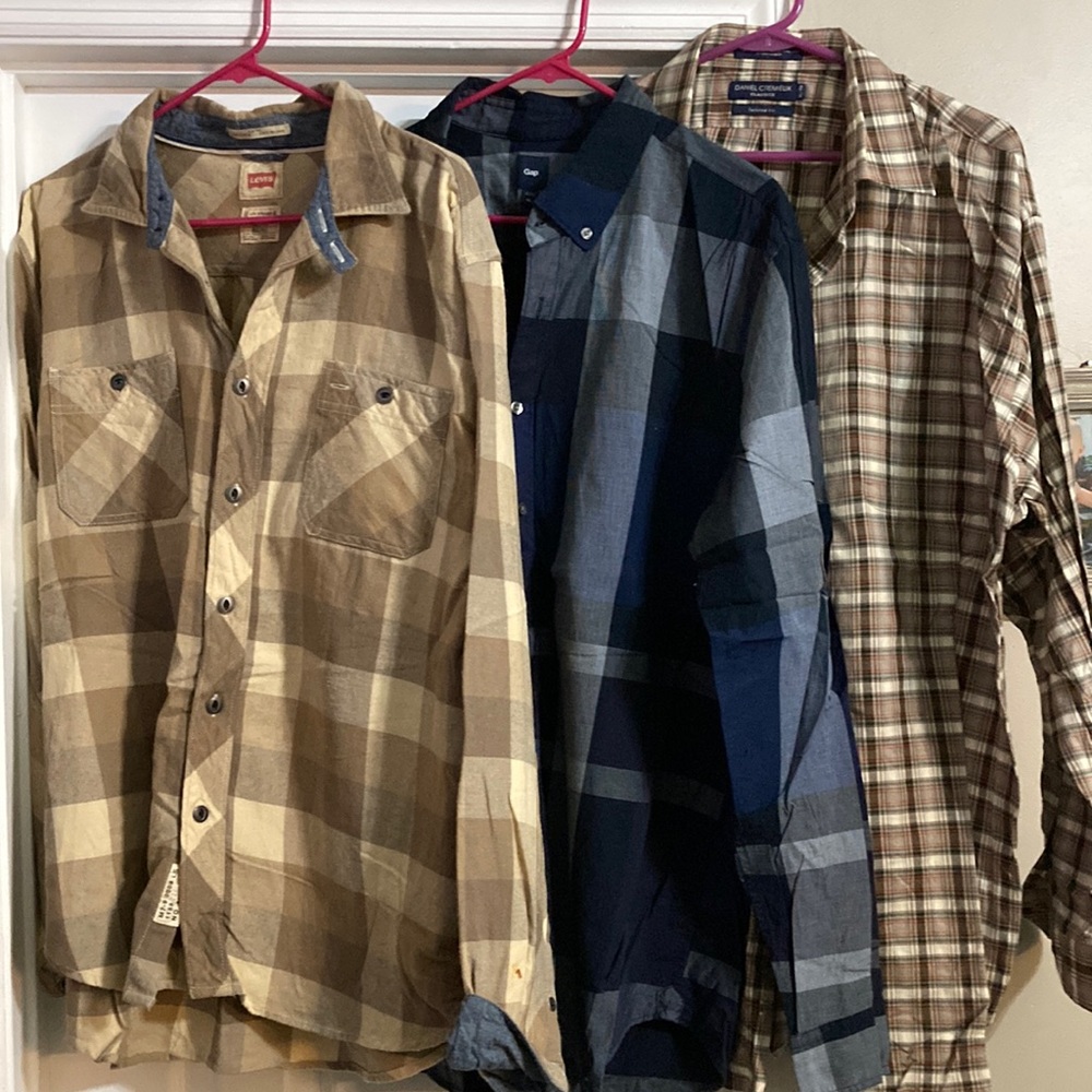 Men’s 3 brands…Levi’s/Gap/Daniel Cremieux XL Pkg 3